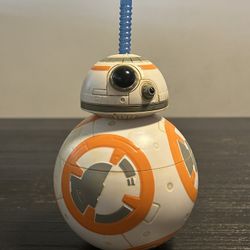 Disney Parks Star Wars BB8 Souvenir Cup Sipper Mug Walt Disney World