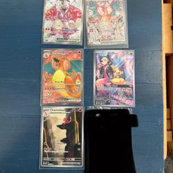 5 pokemon Cards 