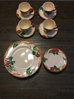 Vintage Franciscan Apple Dinnerware — 24-pc Set
