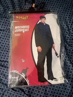Mechanic Jumpsuit Costume Adult-size S/M