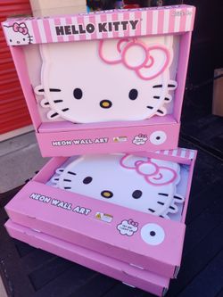Hello Kitty Neon Wall Art Light-Up Sign