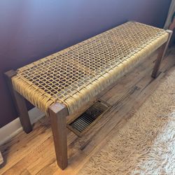 Acacia Wood Bench