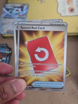 Special red card full art