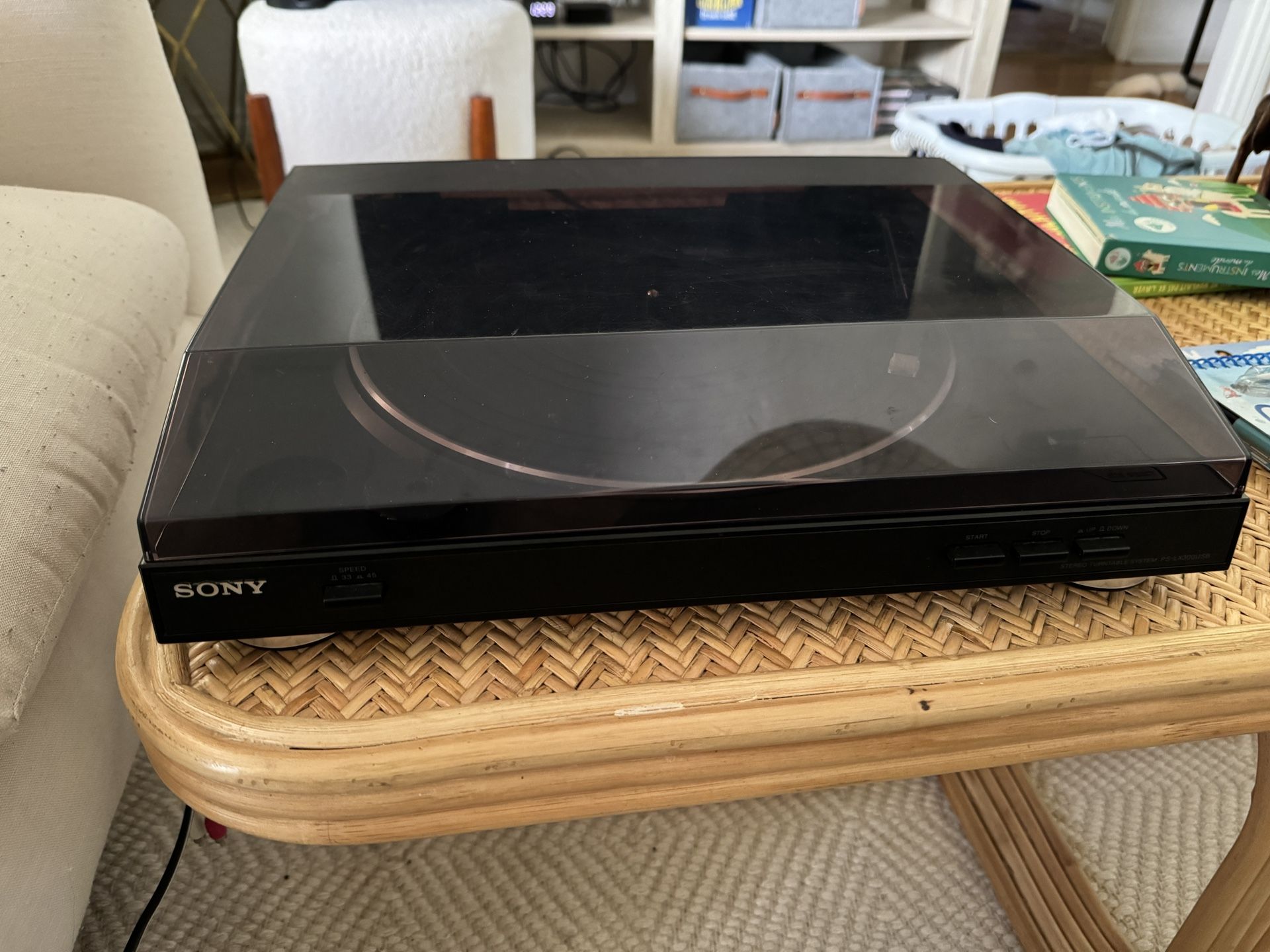 Sony PS-LX300USB Turntable System Record Player
