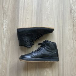 *Brand New*  Black/Gum Air Jordan 1 / Black Air Force / Chinese New Year Adidas. Size 9