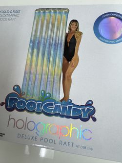 74” Holographic pool Raft