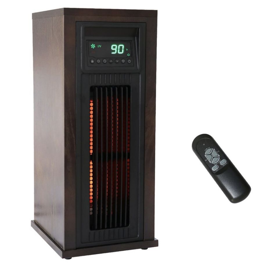 Infrared Tower Heater With UV LED Light