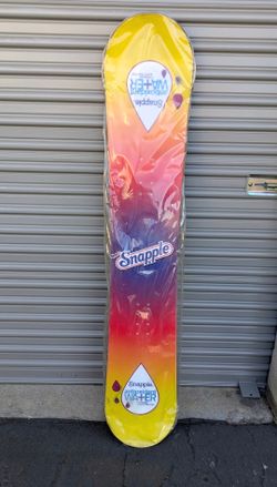 Snapple Snowboard