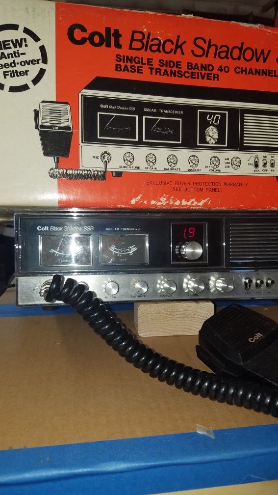 COLT BLACK SHADOW CB/SSB BASE RADIO