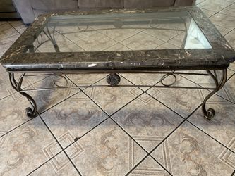 Marble table