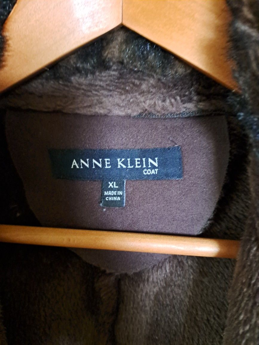 Anne Klein Womens Coat Xl