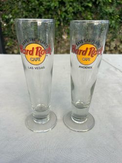 Hard Rock Cafe glasses