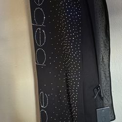 Bebe Rhinestone Scarf