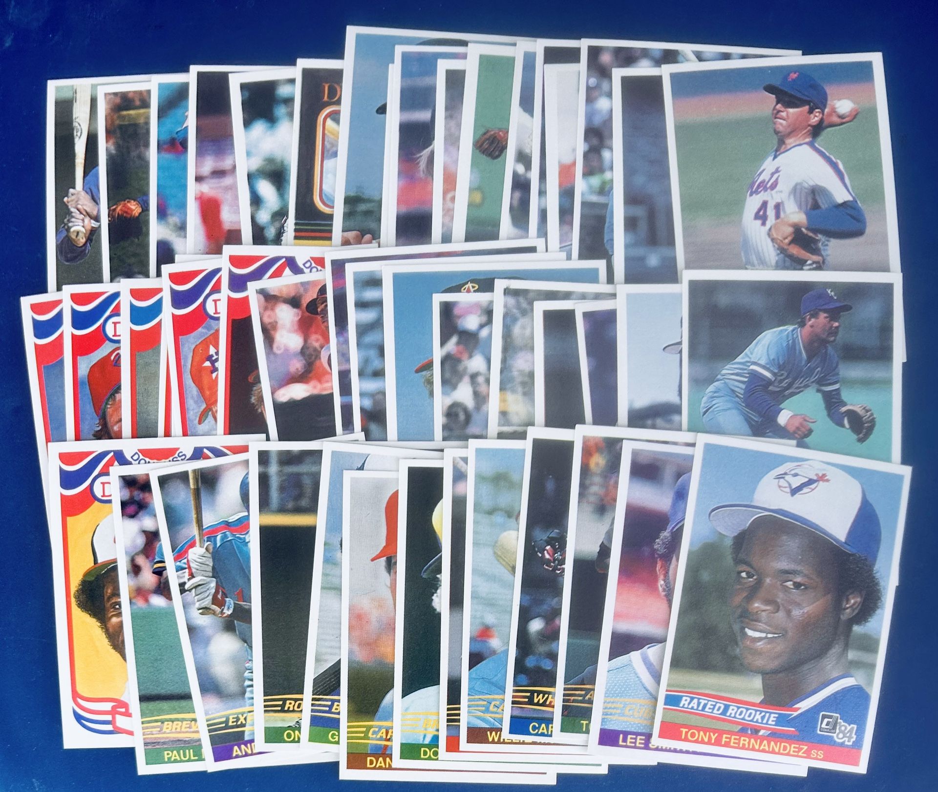 1984 Donruss Baseball Card Lot - HOF, All Stars, Rookies, Diamond Kings