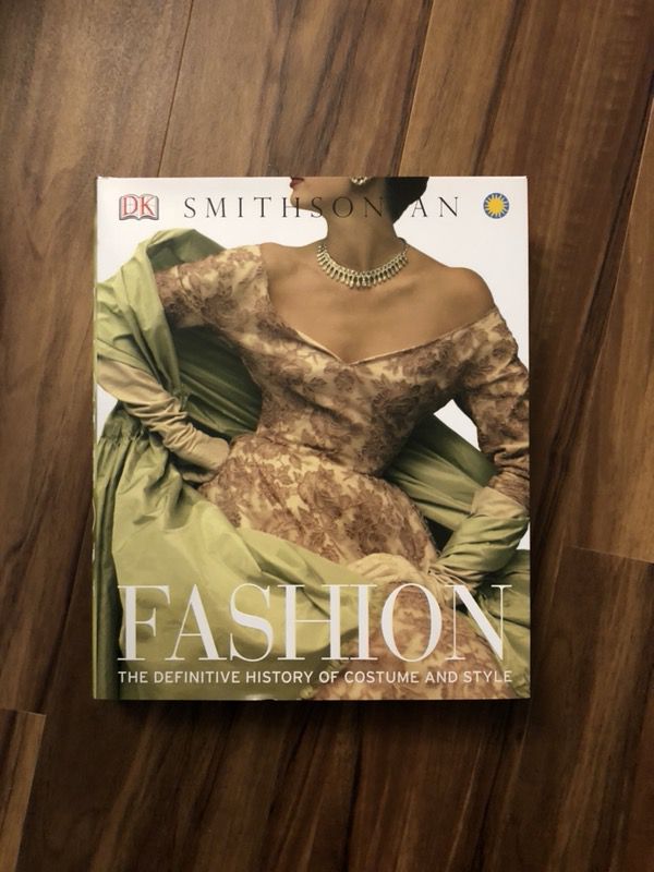 Fashion Coffee Table Book - The Definitive History of Costume and Style - Green White
