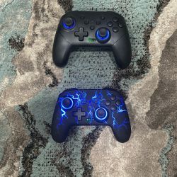 “2x Wireless Switch Pro Controllers – Compatible with Switch 1 & 2