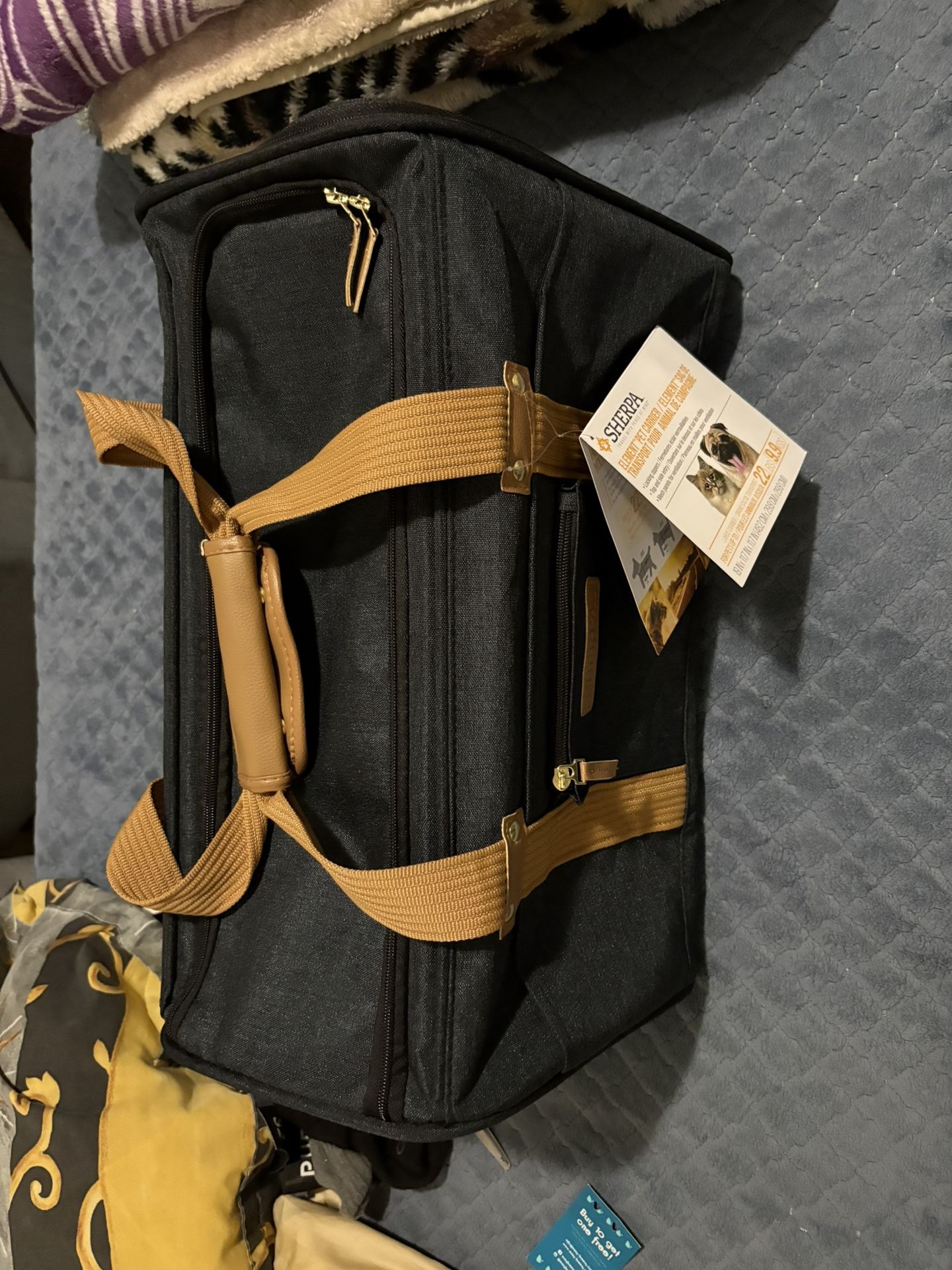 Sherpa Element Dog & Cat Carrier, Medium, Black