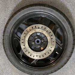 2.5x18 1985 K100rs front wheel + Tire new Custom!