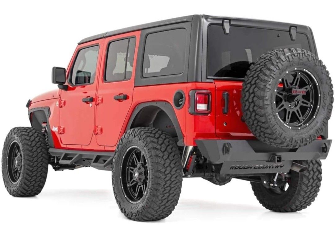 Rough Country Front & Rear Fender Delete Kit for 18-24 Jeep Wrangler JL