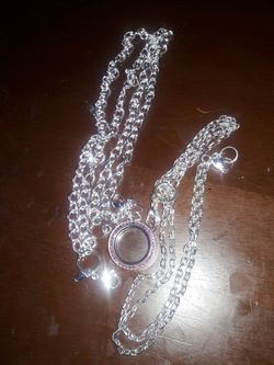 Origami Owl necklaces&locket