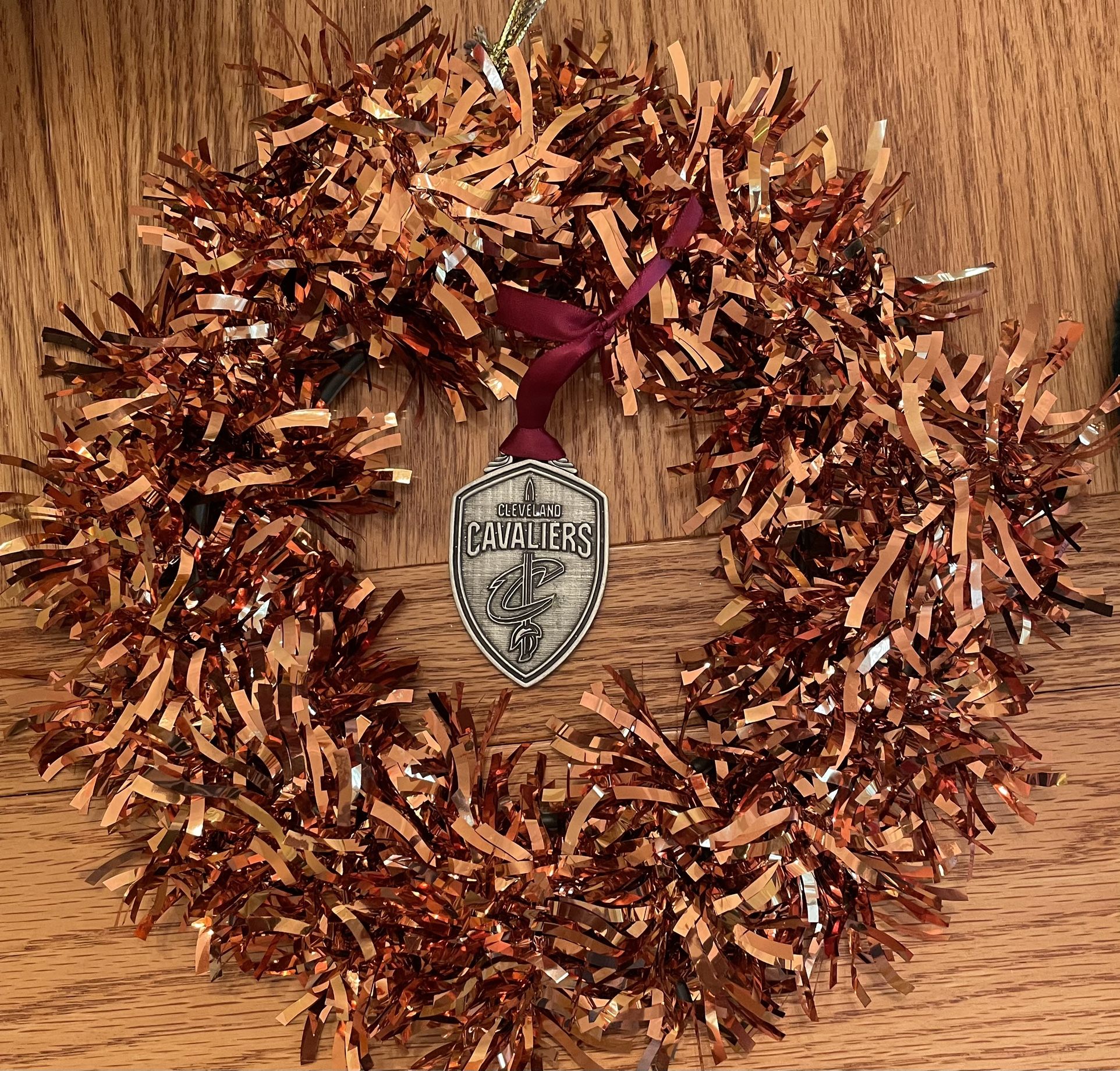  Wreath & Cavs Metal. 