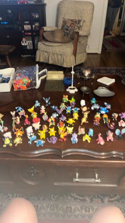 Vintage Tomy Pokémon figures