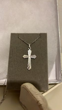 Sterling Silver Cross Necklace
