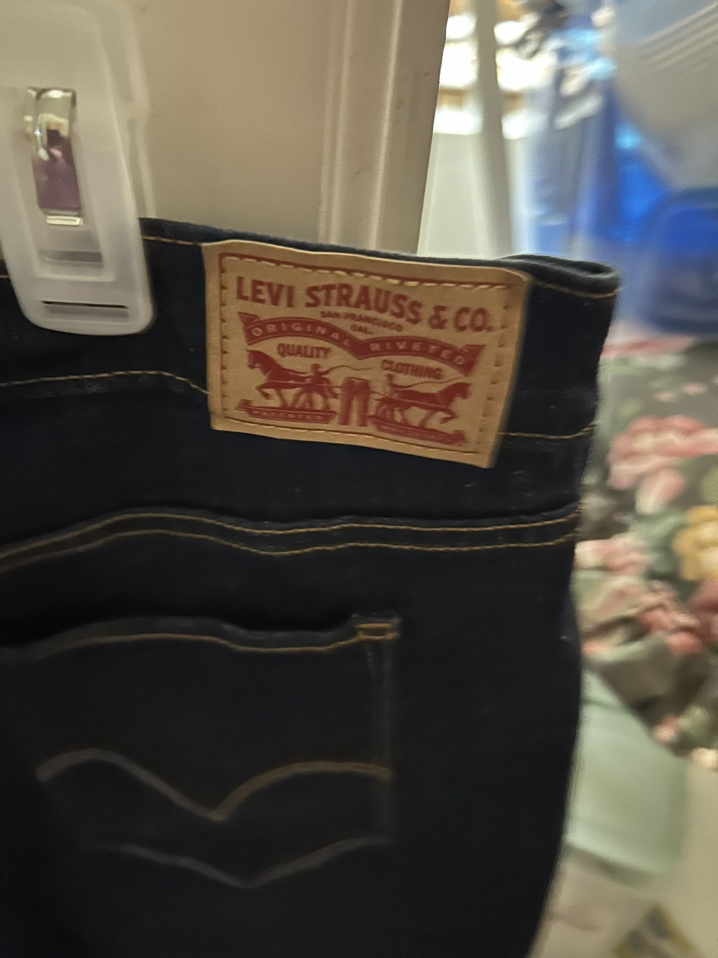 Levi Blue Jeans Shorts