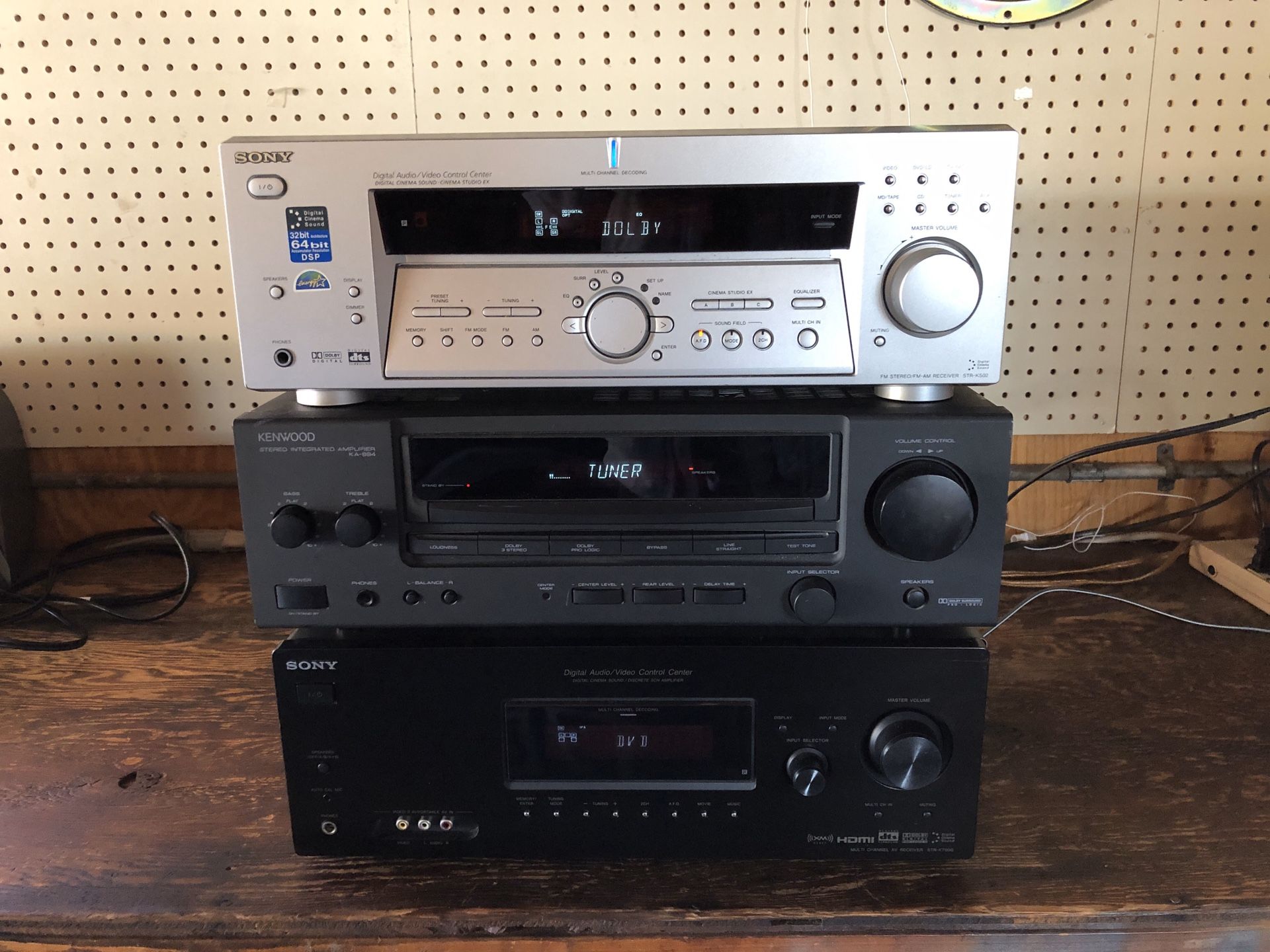 Home Stereo Receiver Amplifier