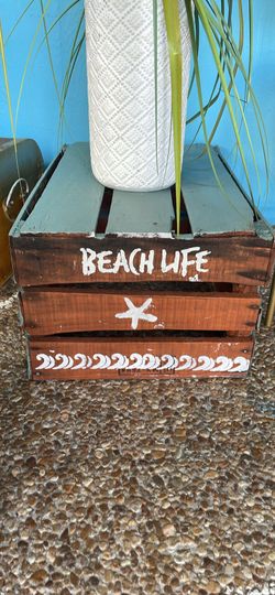 Wooden Crate Home Decor