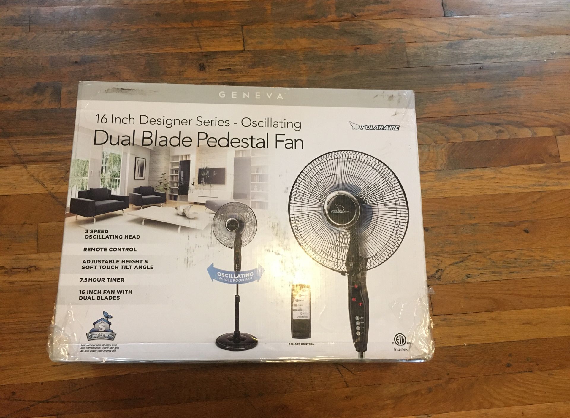 Dual Blade Pedestal fan