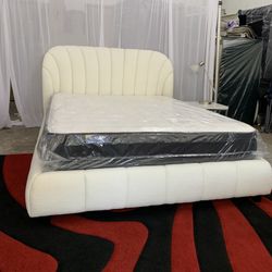 $499 Brand New Queen Bed Frame With Mattress (Read Description Below)