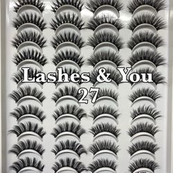 40 Mink Lashes 20 Pairs Eyelashes 