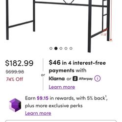 1 Year Old Nice Twin Bunk Bed 