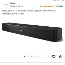 Bose - Solo 5 - TV Sound System