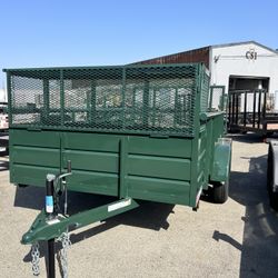 2024 Carson Trailer Landscape 6.5’x12’ 7K GVWR