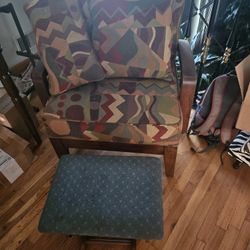 Chair And Ottoman 