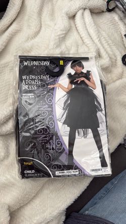Wednesday Addams kids costume