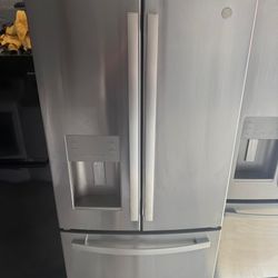 GE® ENERGY STAR® 17.5 Cu. Ft. Counter-Depth French-Door Refrigerator