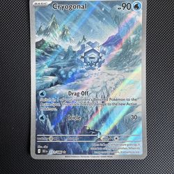 Pokémon card Cryogonal