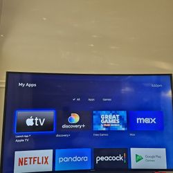 Used Samsung 50 Inch Curve Tv. 