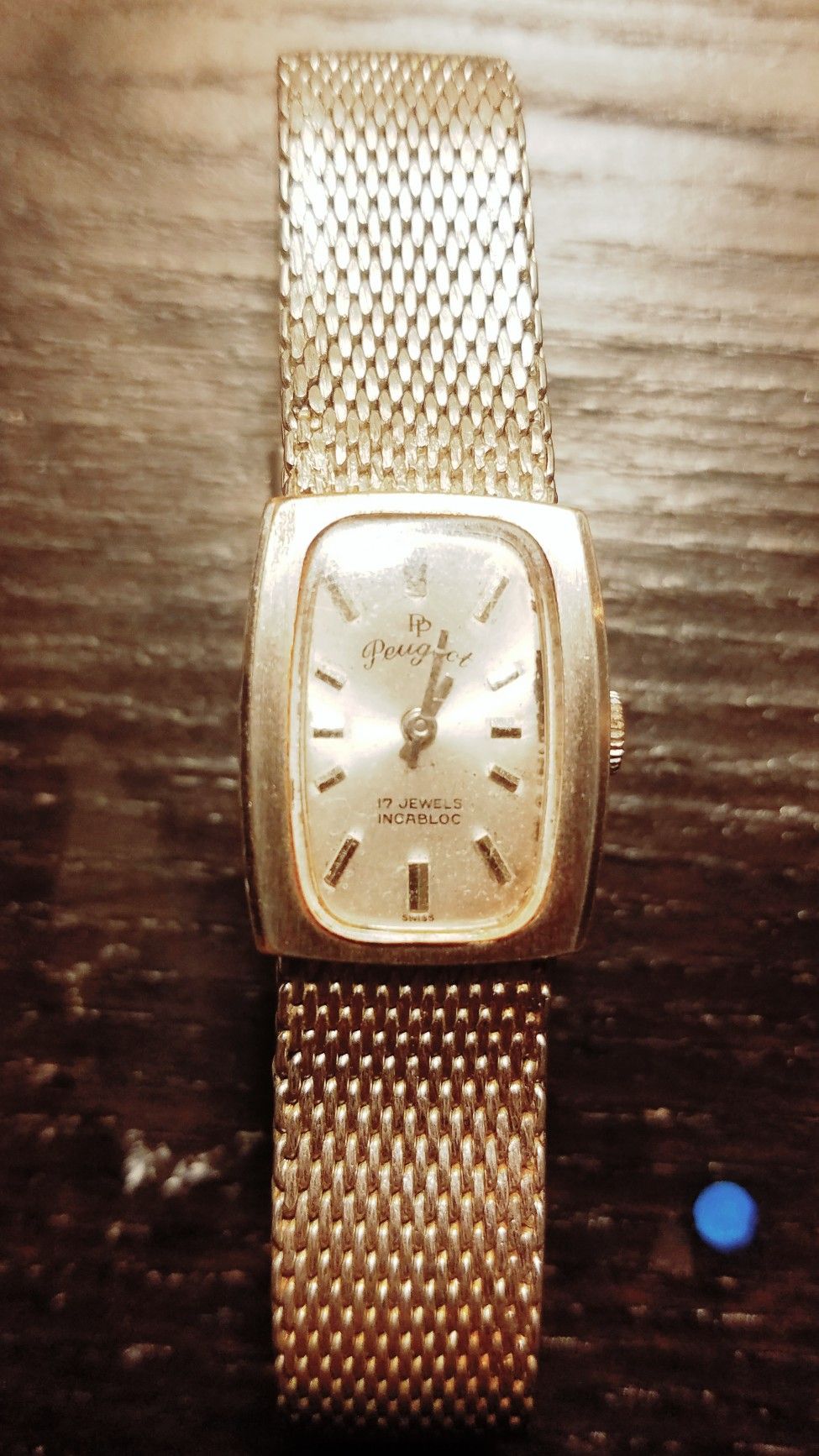 USED VINTAGE Paul Peugeot 17 jewels incabloc Swiss made authentic womens watch