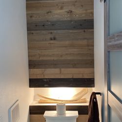 Modern Rustic Redeemed Barn Wood Wall Decor