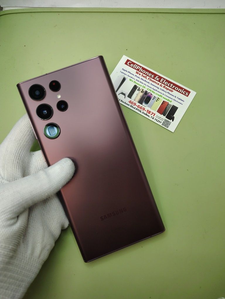 Samsung S22 Ultra 256GB Factory Unlocked Excellent Condition - New Year Special Cash Deal $349