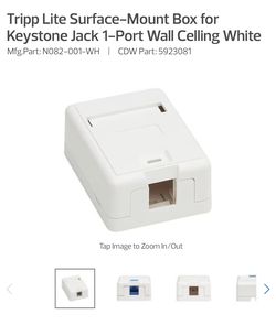 1 Port Surface Mount Box 