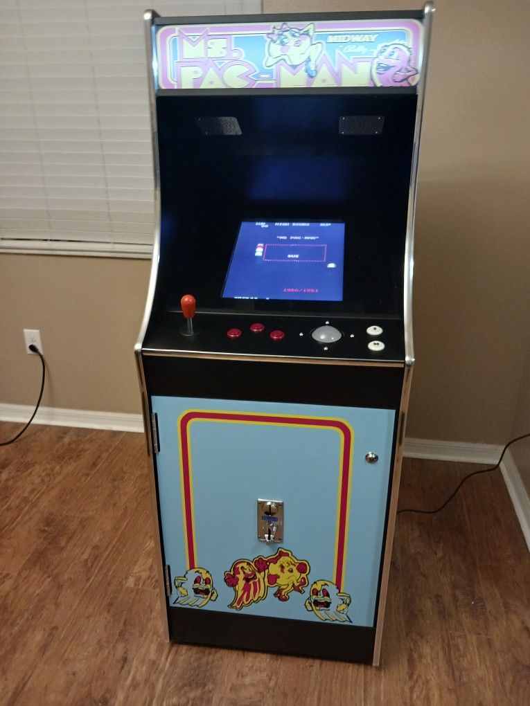 Ms Pacman Arcade Game Featuring 60 Games