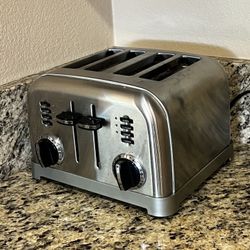 Stainless Steel 4 Slices Toaster 