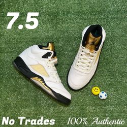 Size 7.5 Air Jordan 5 Retro “Olympic” 🏆 