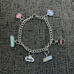 Bruh Charm Bracelet 
