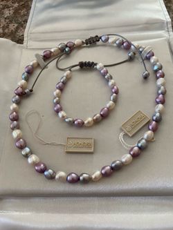Honora Cultured Pearl Necklace and Bracelet $25.00